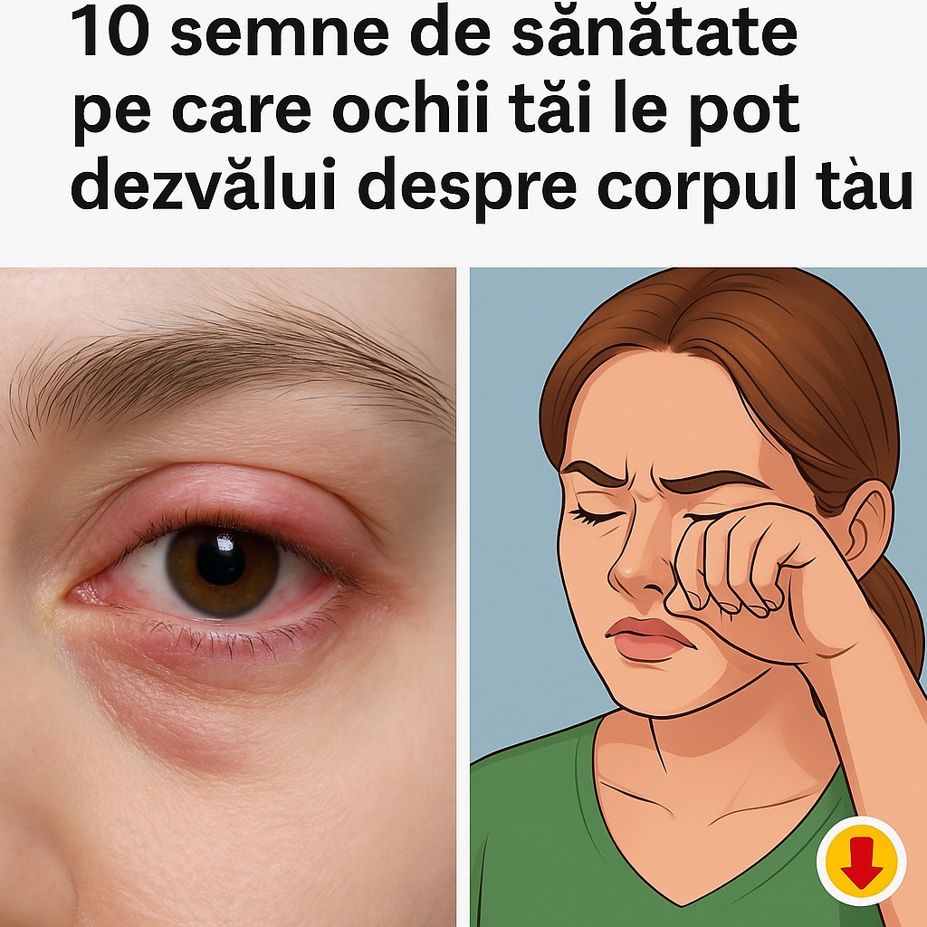probleme de sănătate vizibile în ochi