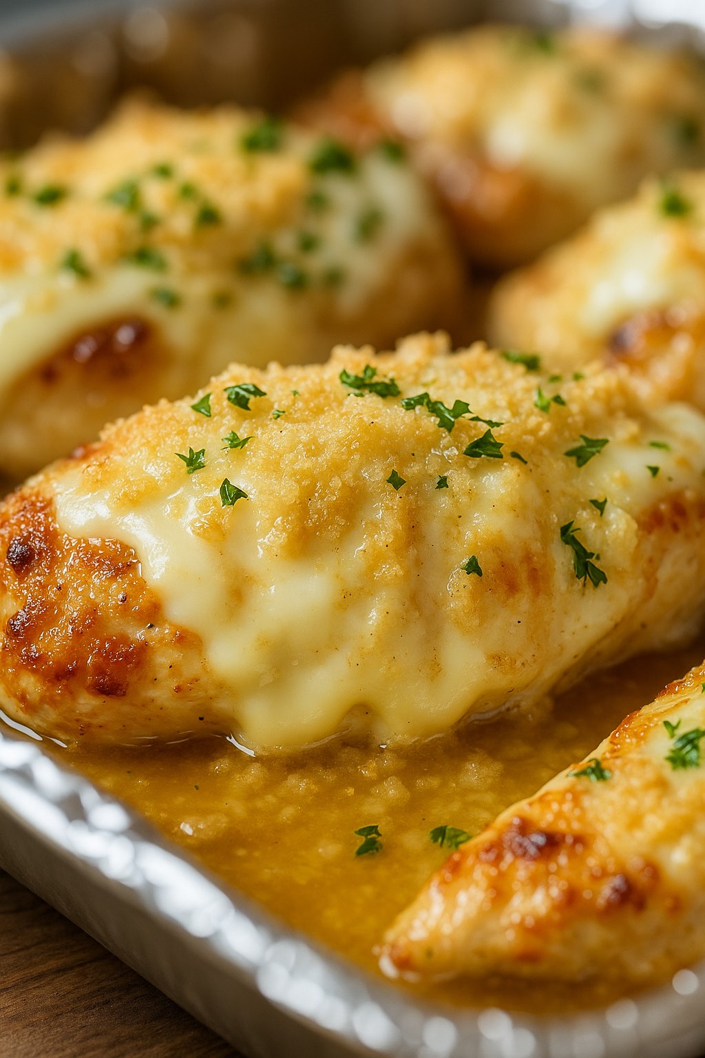 crispy pui cu maioneză și parmezan