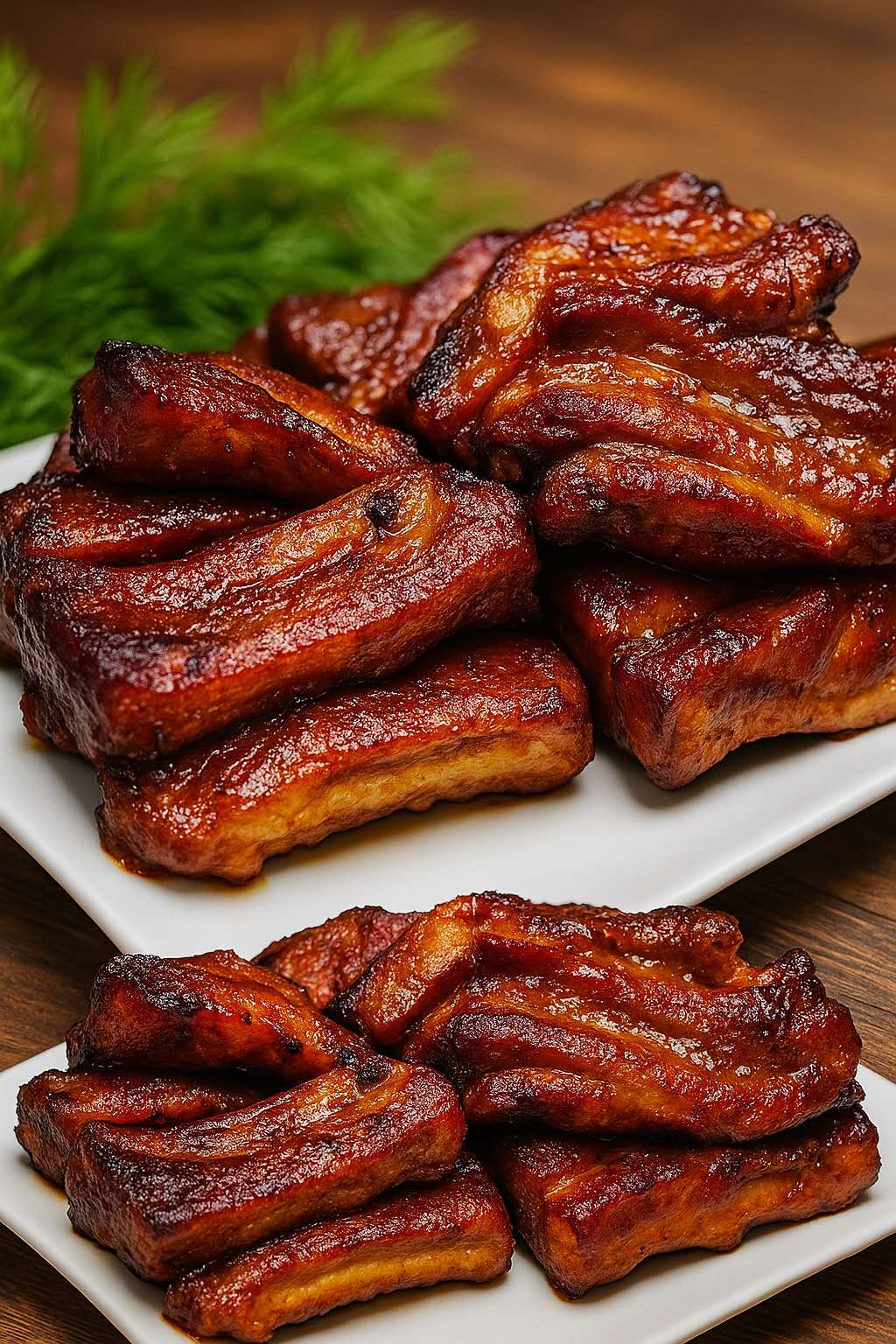 coaste de porc în stil canadian