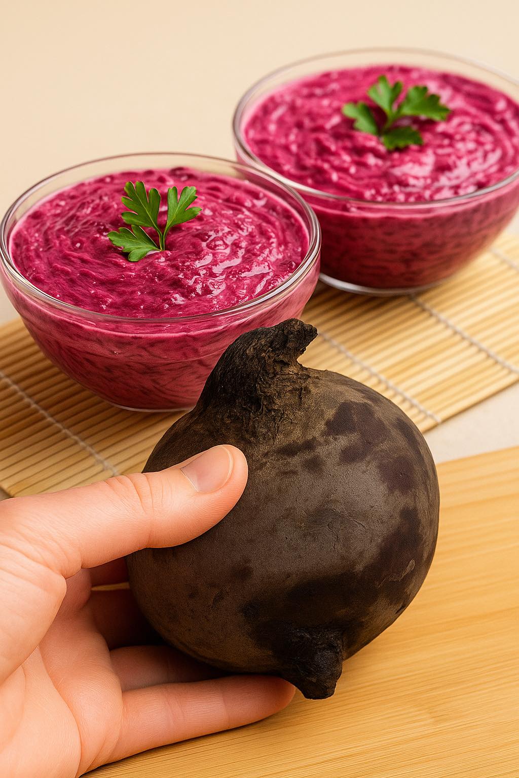 salată de sfeclă cu ou