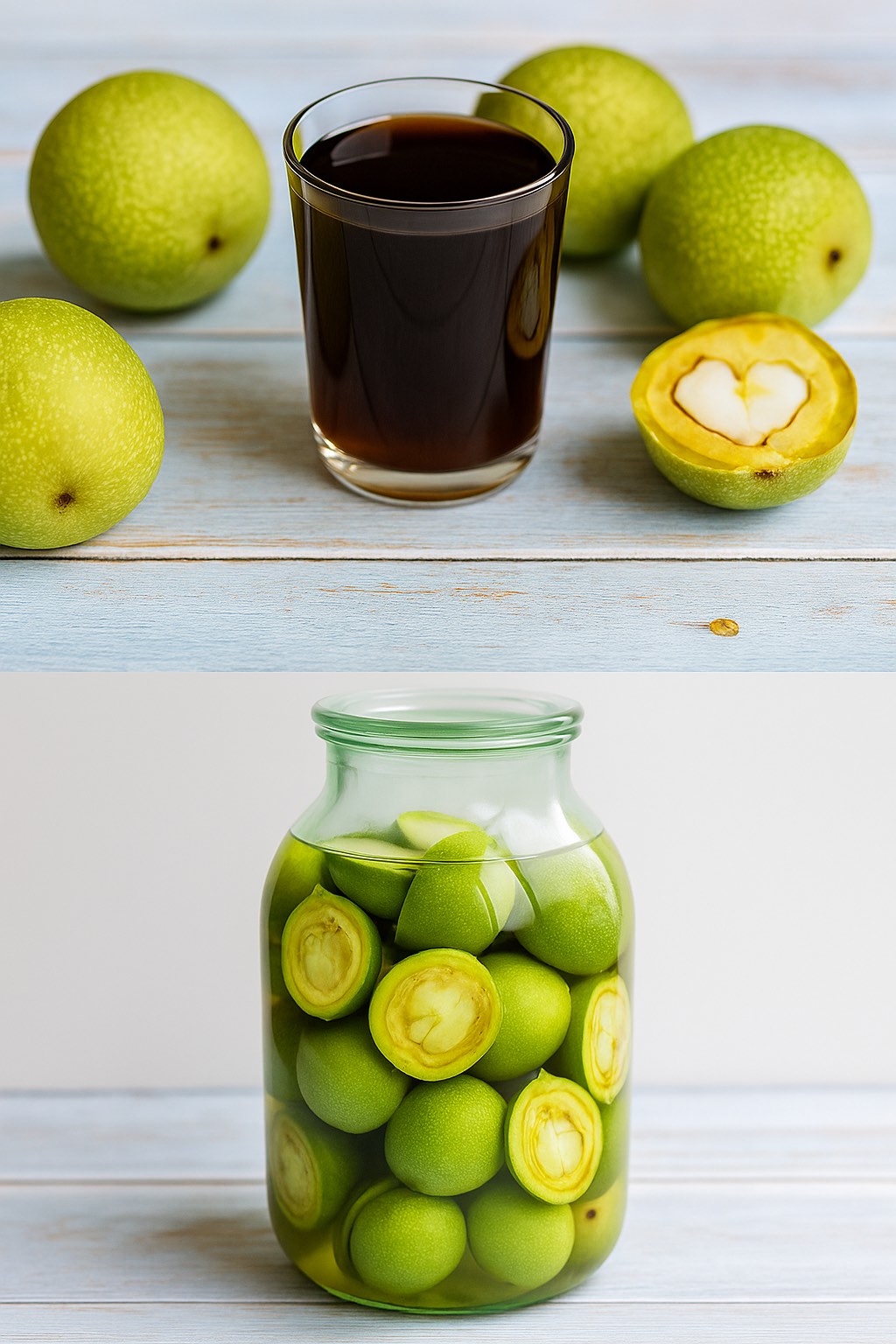 lichior de nuci verzi nocino